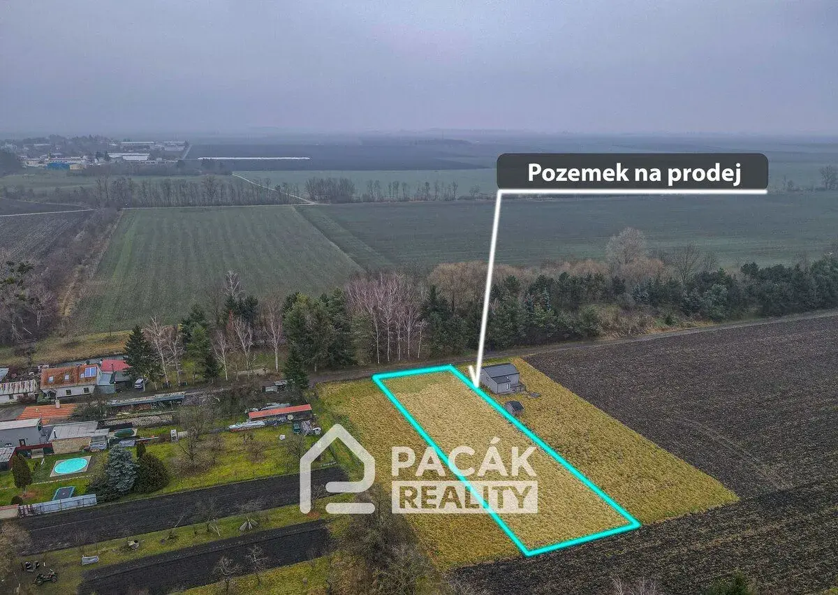 Prodej stavebního pozemku 1 525 m², Hrubčice - Otonovice