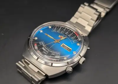 Orient Vintage – modrý ciferník, automatické hodinky