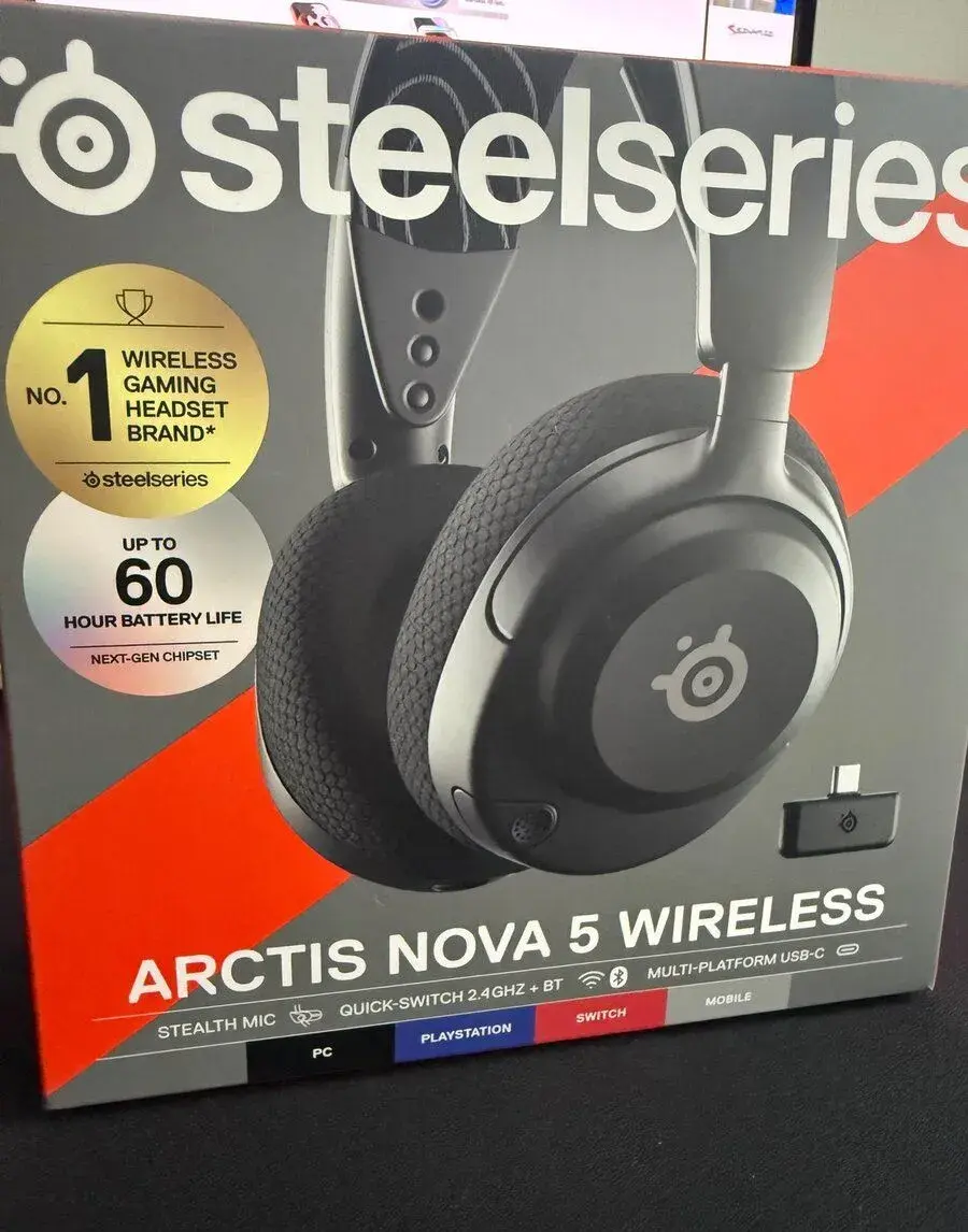 Herní sluchátka Steelseries Arctis nova 5 wireless