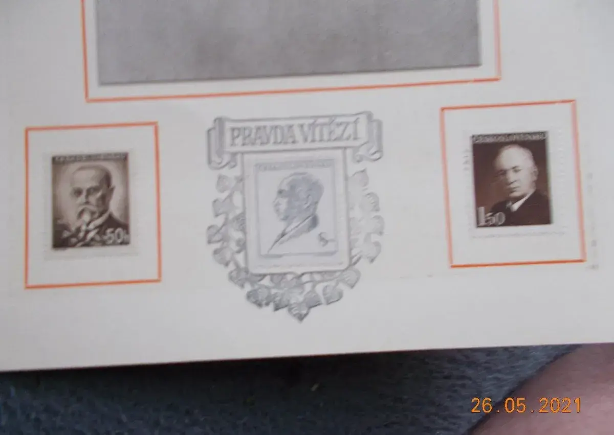 pamětní list 1 Republika