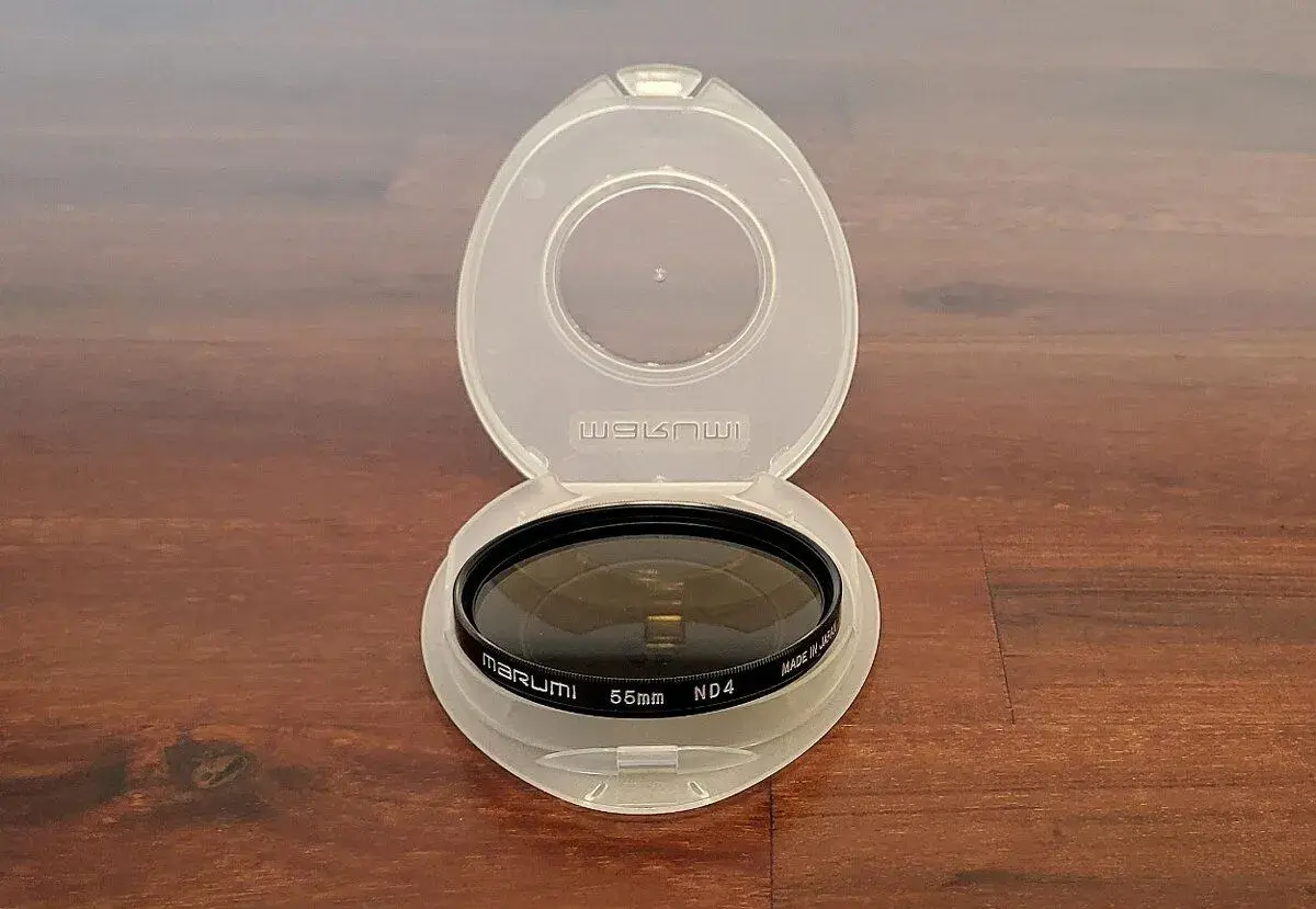 Neutrální šedý filtr MARUMI 55 mm - ND4X / nový