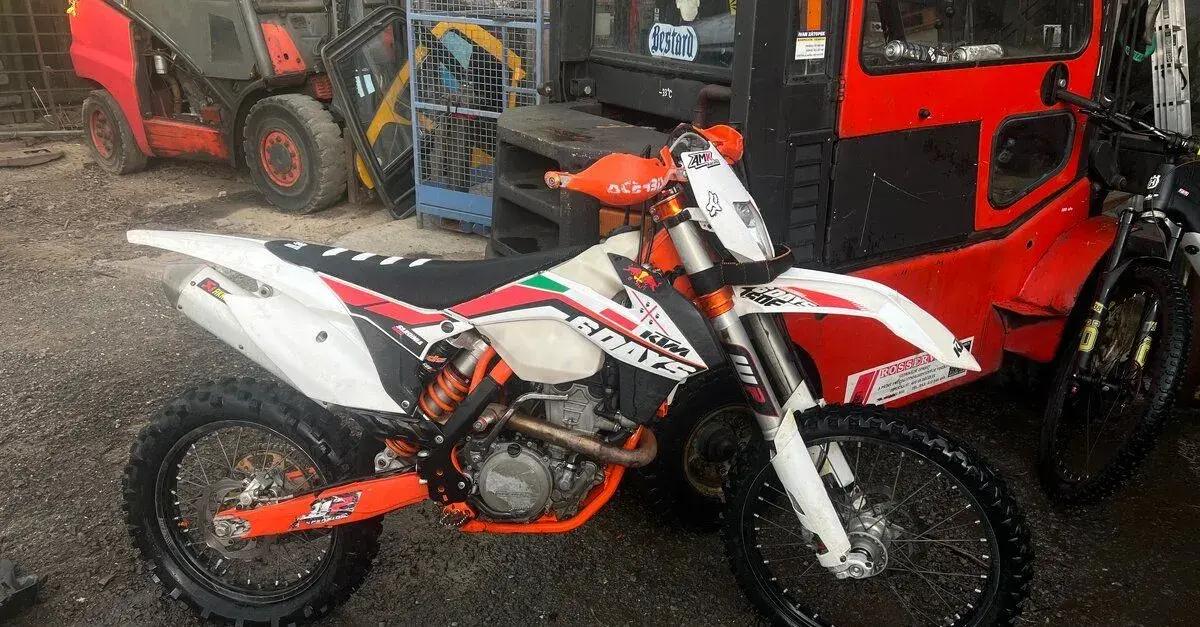 KTM exc f w 350 six days