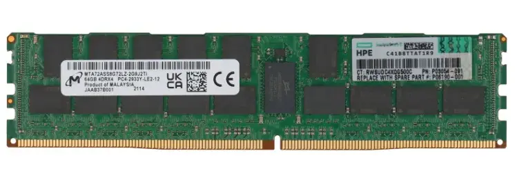 Micron 64GB DDR4 ECC LRDIMM 2933