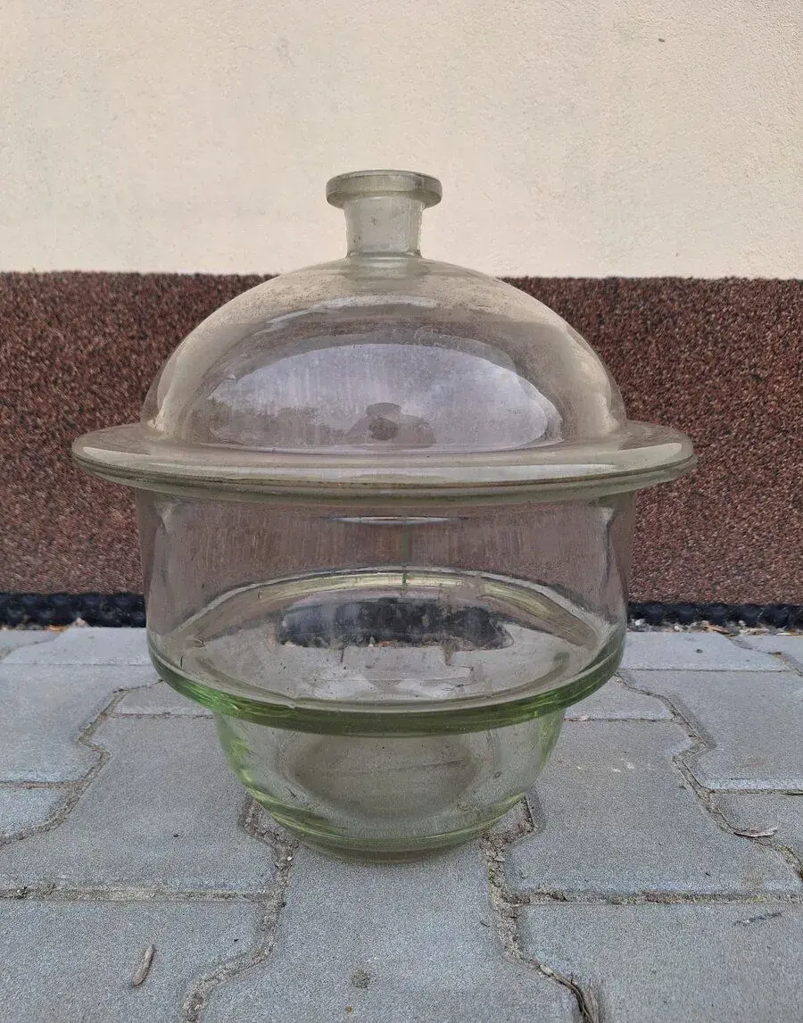 Skleněný exsikátor Ø 30 cm – aerárium / florárium / dekorace
