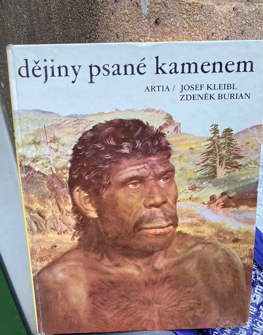 Dějiny psané kamenem Ilustrace Zdeněk Burian