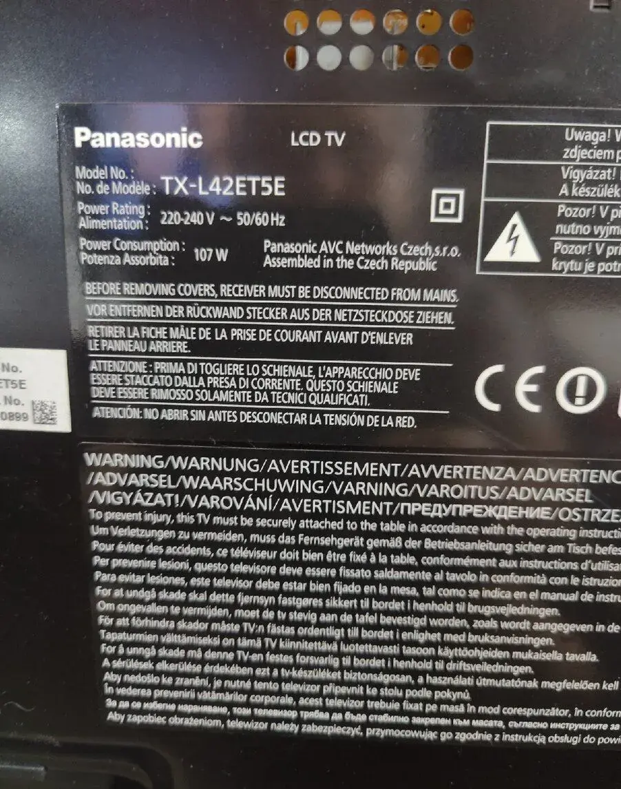 TV Panisonic+setoboxí