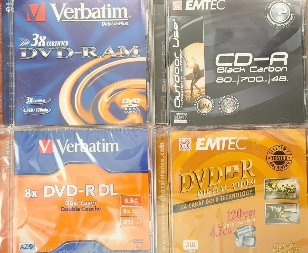 Mix CD-R, DVD-R, DVD-RAM