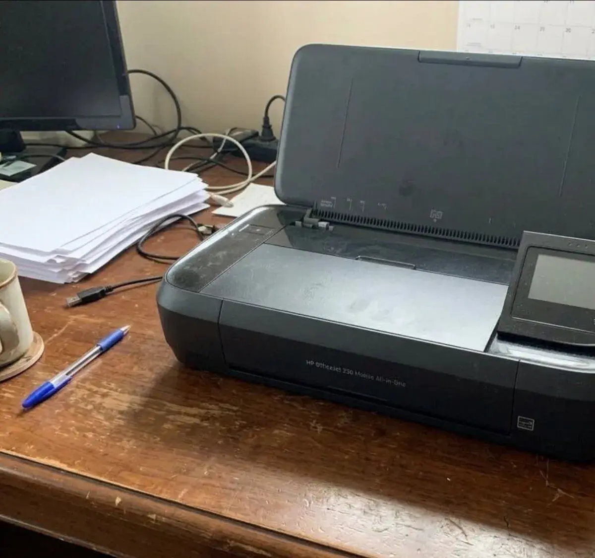 Tiskárna hp s baterii