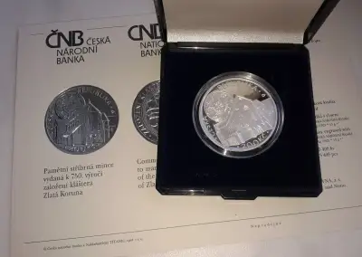 200 Kč 2013 - klášter Zlatá Koruna proof