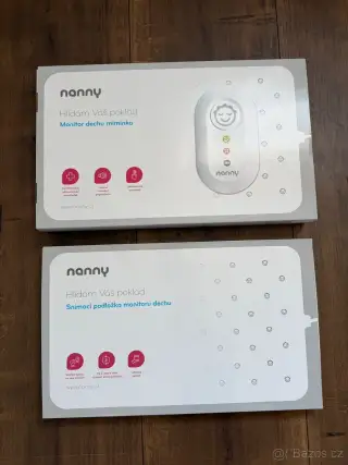 Nanny Baby monitor dechu BM-02 + náhradní podložka