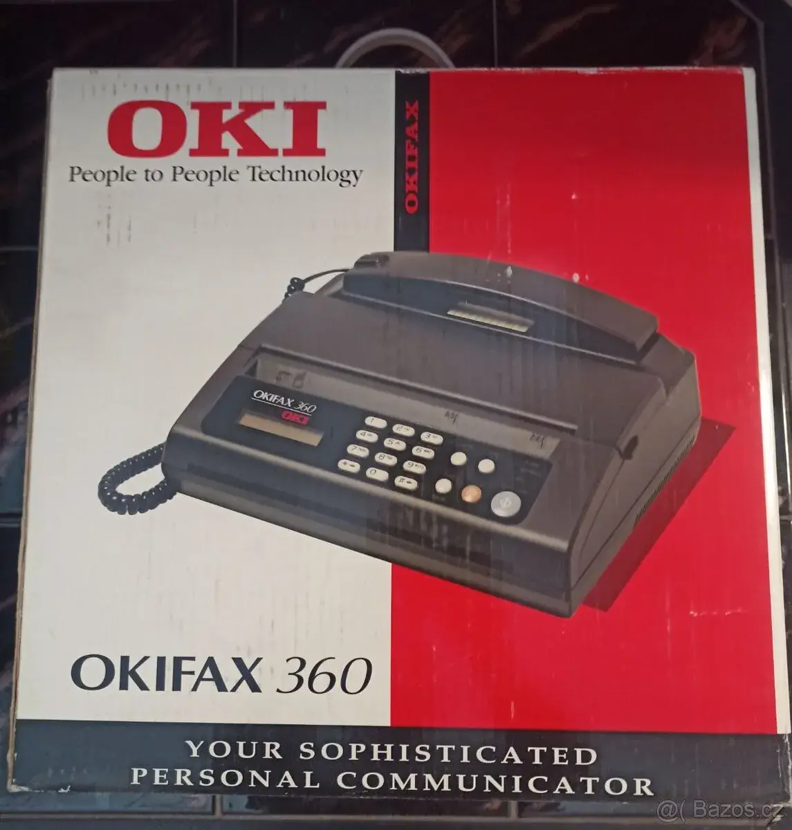 Fax a telefon OKIFAX 360 - retro