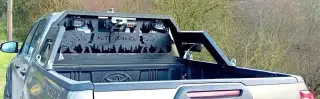 Myslivecký motiv - rám na korbu pick-up offroad