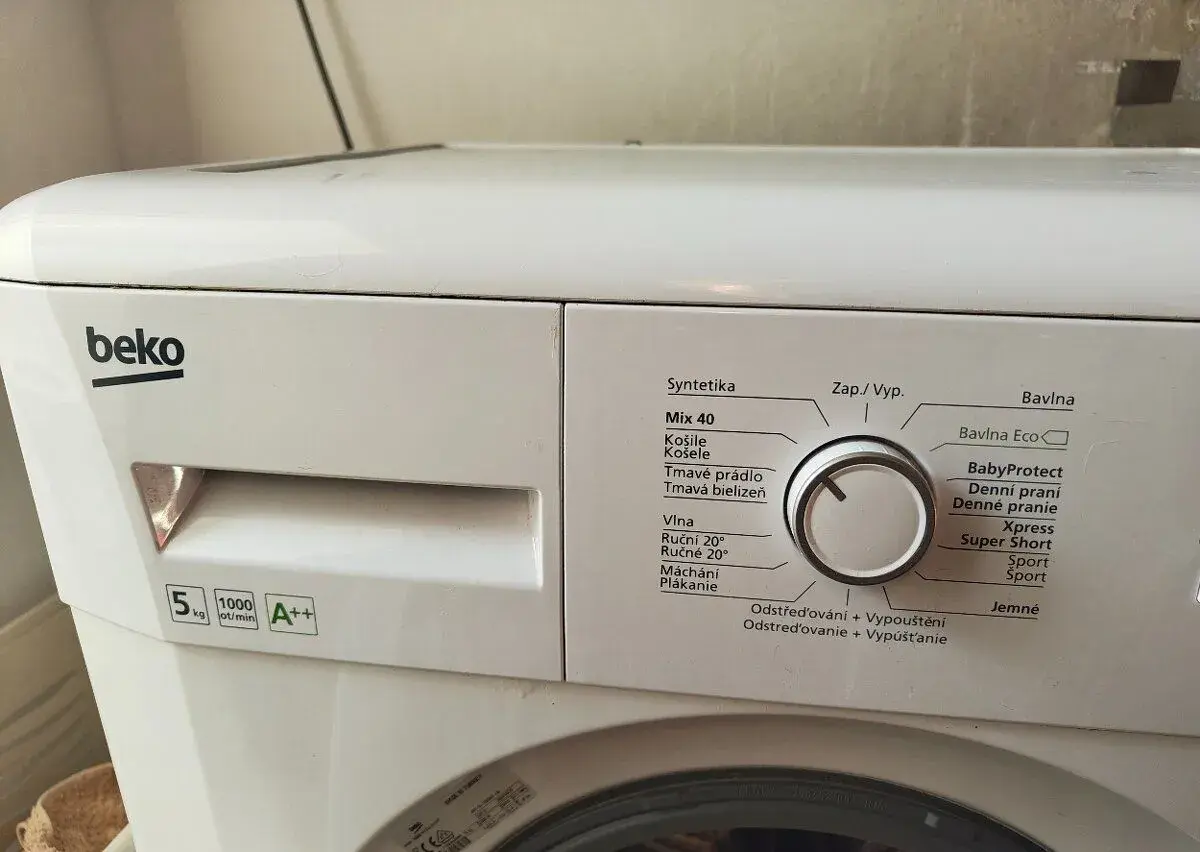 Úzká pračka Beko - 5 kg, 1000 ot./min., A++