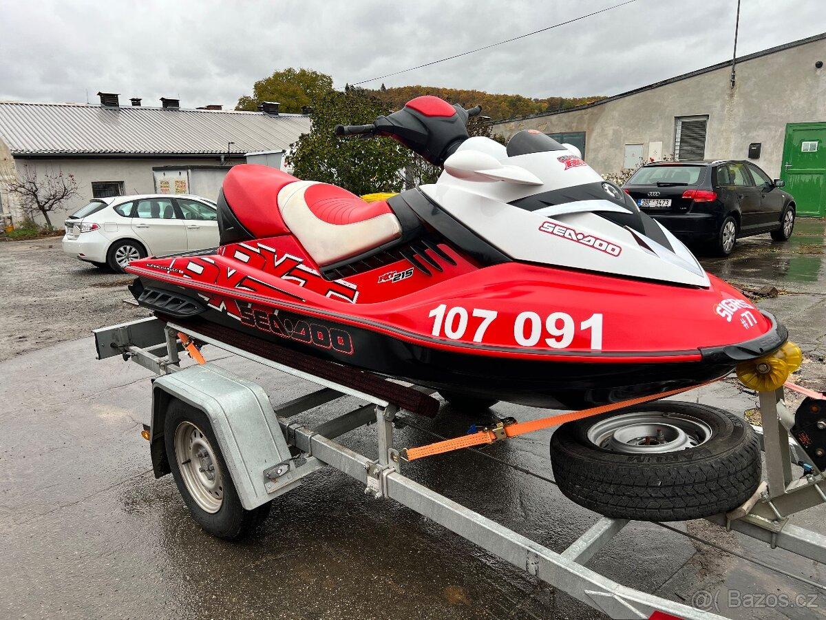 Vodní skútr Sea-doo RXT 215 vč vozíku