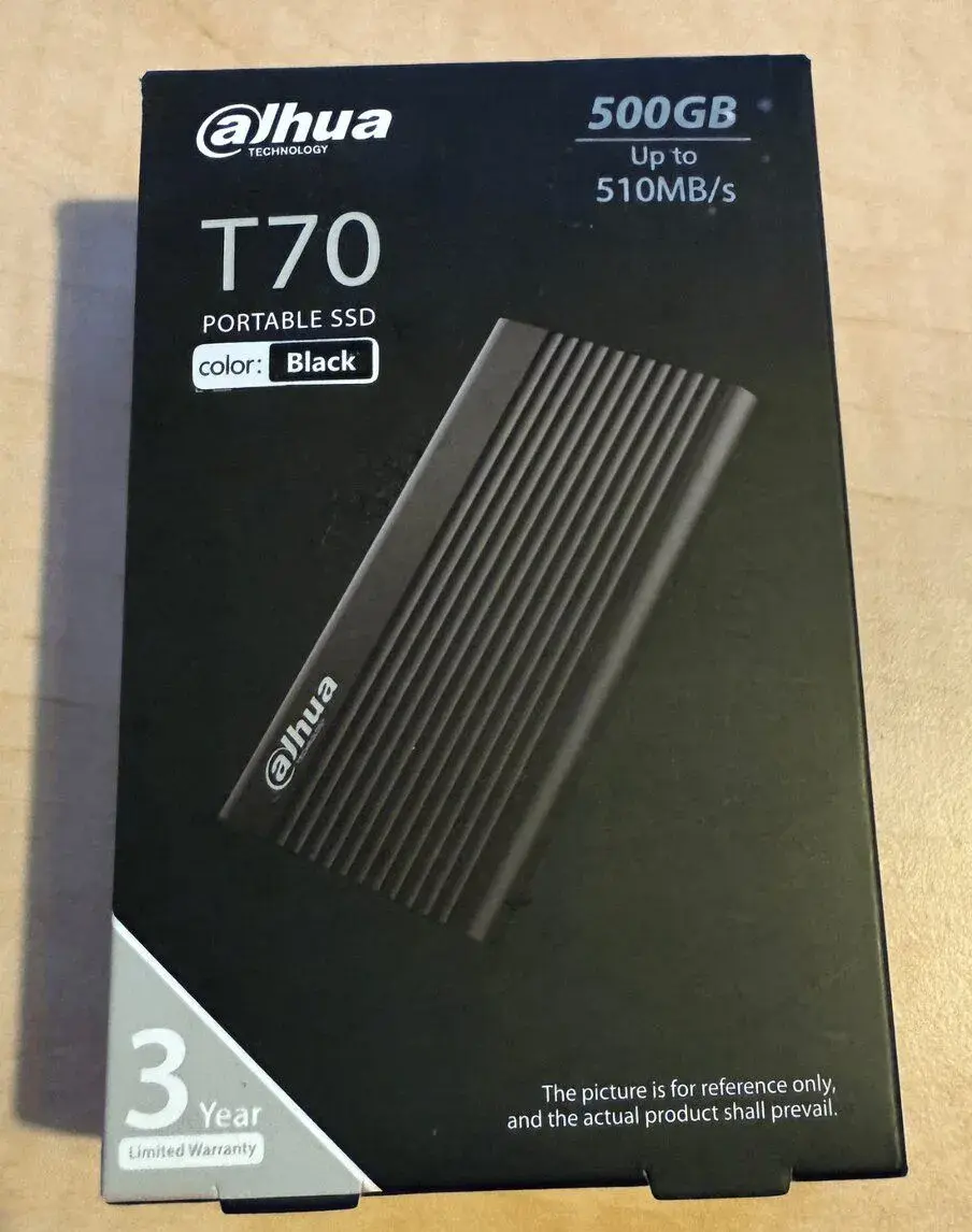 Externí disk Dahua, 500 GB