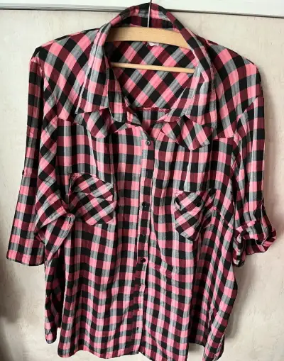 Košile dámská širší přes břicho XL/XXL