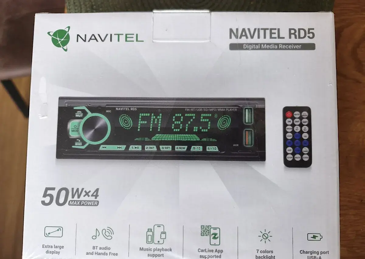 Autorádio NAVITEL RD5 nerozbalené