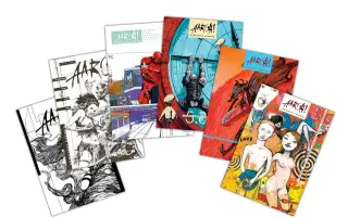 Komiksové sborníky Aargh a Zkrat