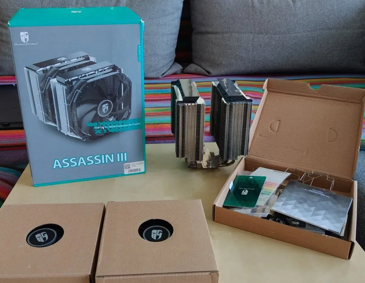 Deepcool assassin lll v top stavu na Intel a AMD patice