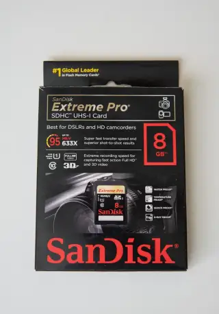 SanDisk ExtremePro 8GB + RescurePro - NOVÁ