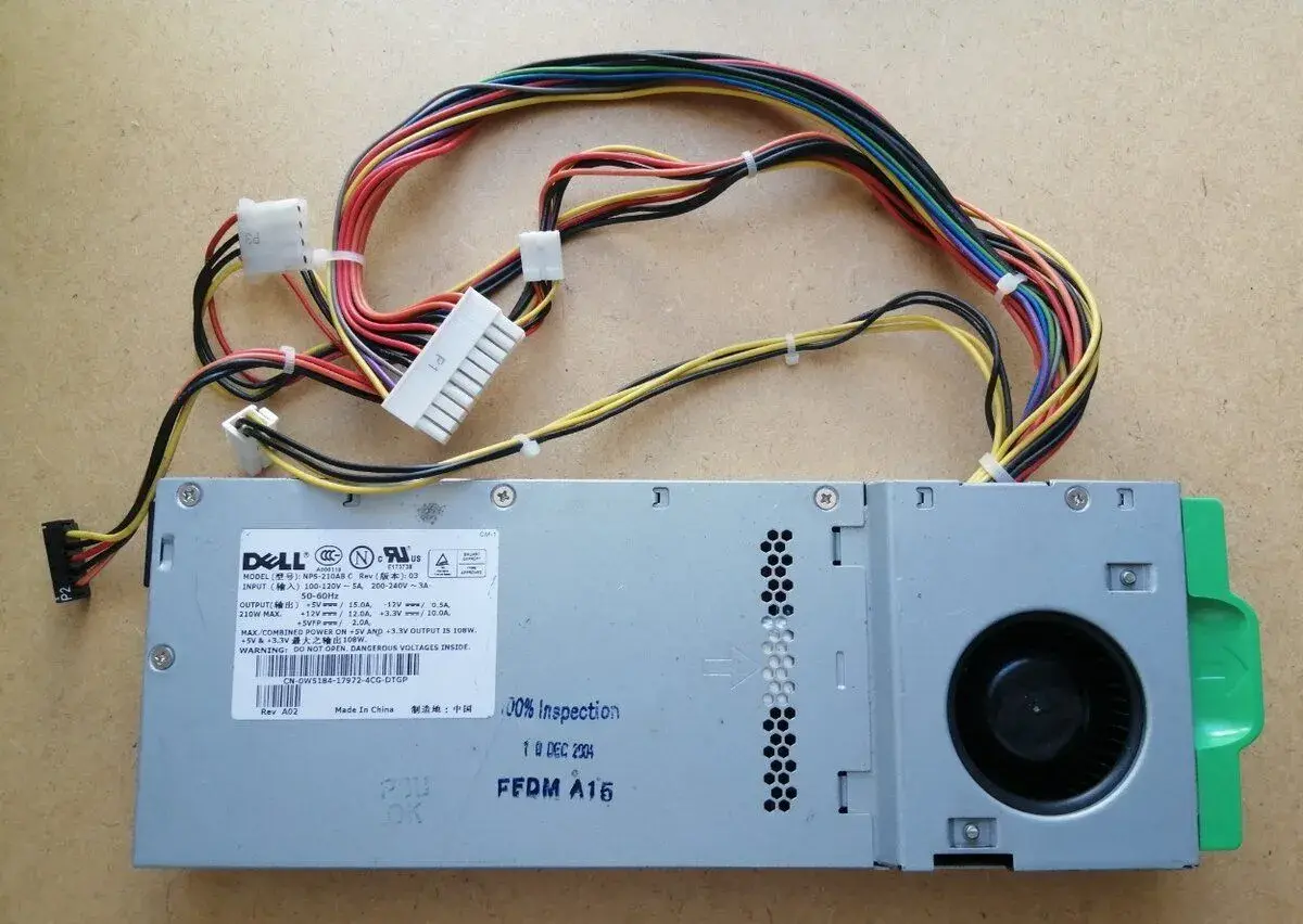 Dell NPS-210AB C 210W PC zdroj