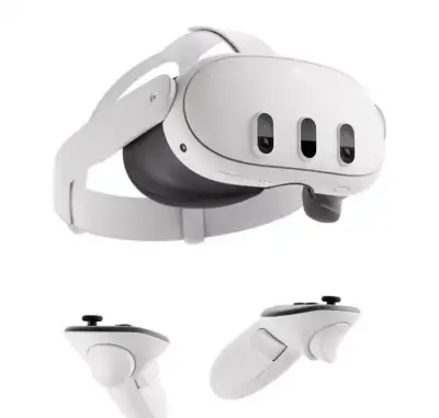 Meta Quest 3 512 GB + FIXED Power Headstrap + pouzdro – jako