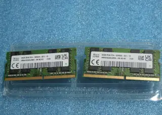 RAM paměť 64GB KIT 2x32GB PC4 DDR4 3200MHz SoDimm SK Hynix