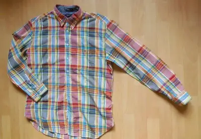 pánská Gant kostkovaná košile, flanel , dl. ruk, XL /44