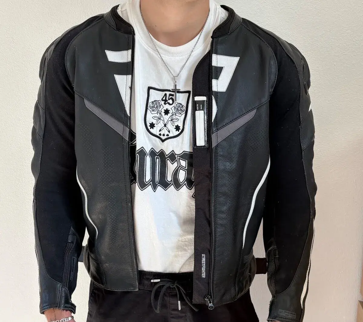 Rebelhorn Fighter - sportovní kožená bunda na moto