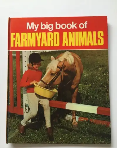 Anglická knížka Farmyard animals
