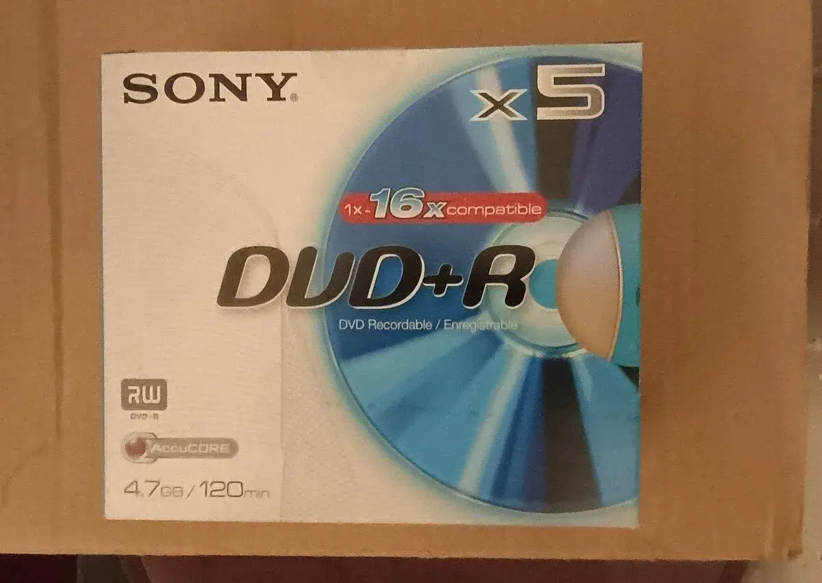 SONY originál DVD-RW 4,7 GB