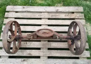 Stabilní motor H. Klíma - náprava