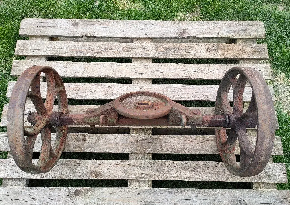 Stabilní motor H. Klíma - náprava