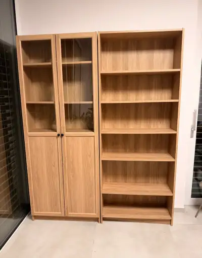 Knihovna ikea billy dub