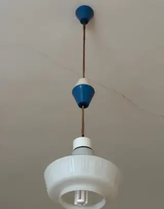 Retro závěsný lustr