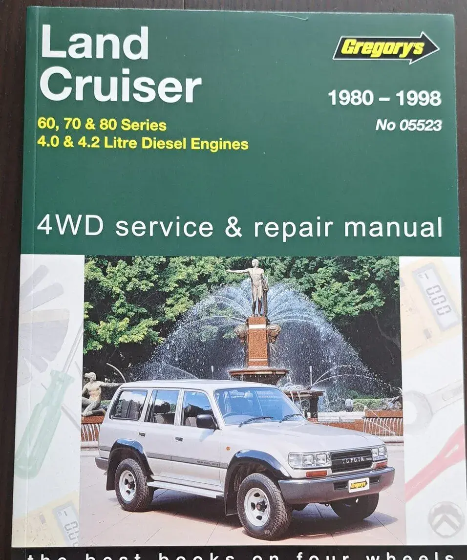 Toyota Landcruiser 60, 70, 80-Opravárenský manuál