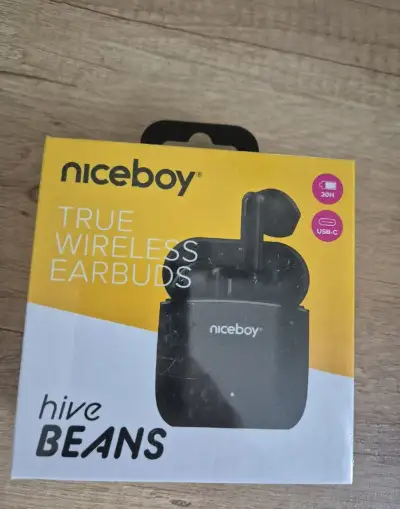 Bezdrátová sluchátka Niceboy hive Beans
