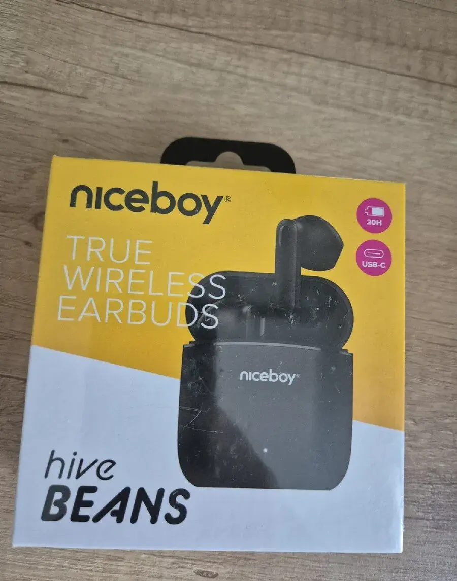 Bezdrátová sluchátka Niceboy hive Beans