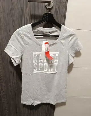 Nové šedé tričko Kappa