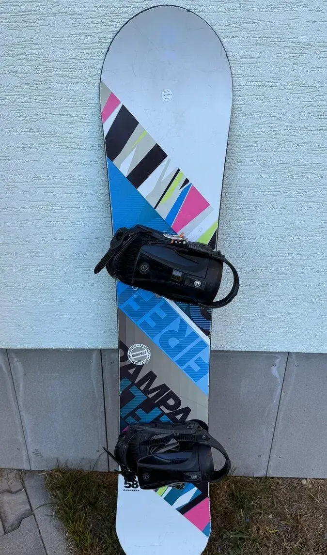Snowboard FireFly 158cm s vázáním SnowPro