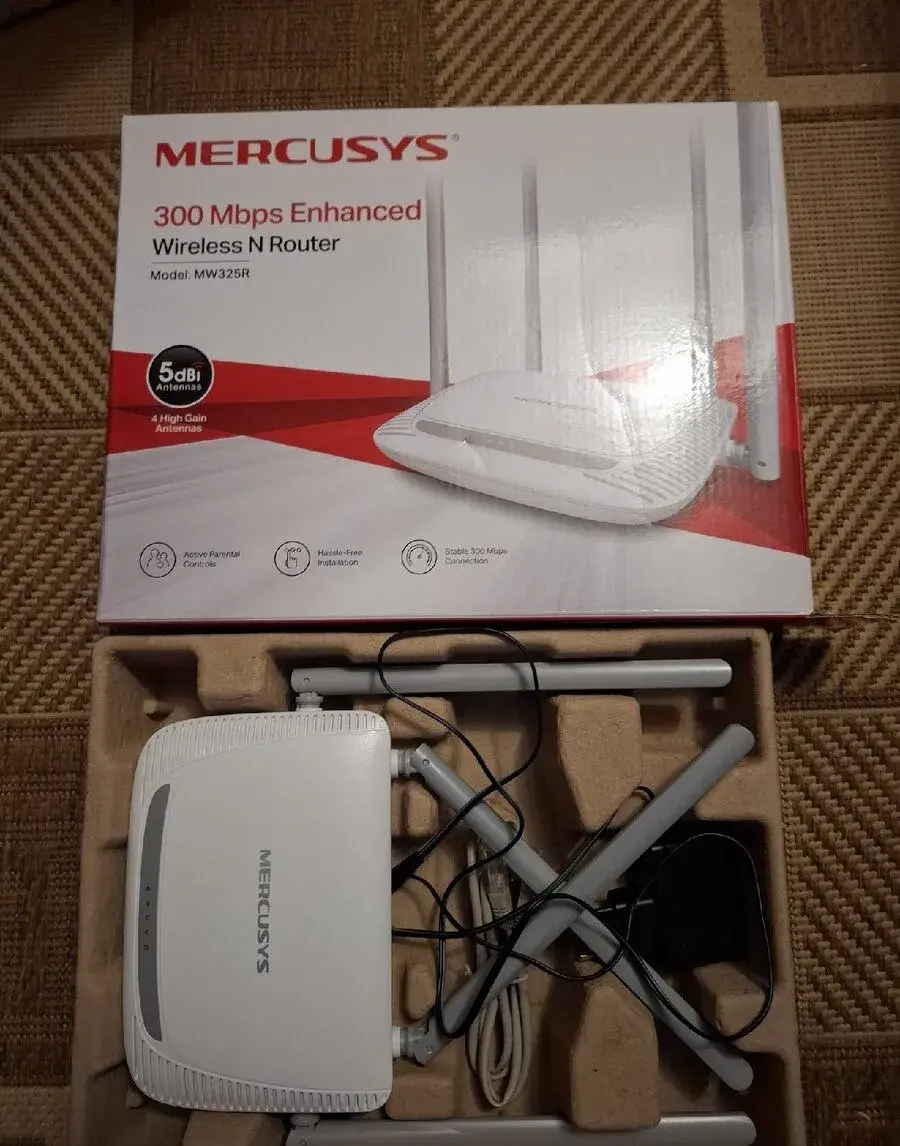 Wi-Fi Router Router Mercusys MW325R nový 4.8 (14)