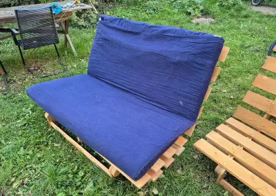 Rozkládací futon IKEA Massum Fliken