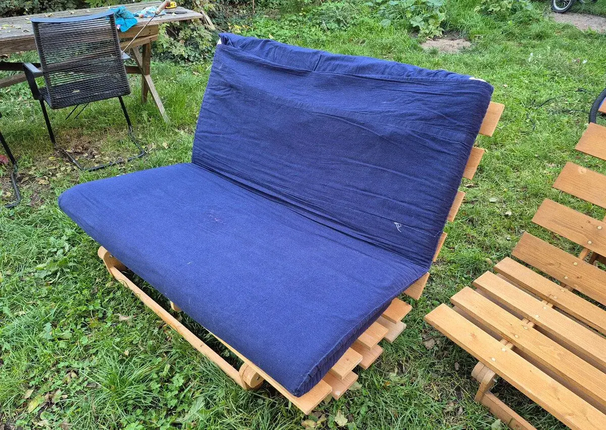 Rozkládací futon IKEA Massum Fliken