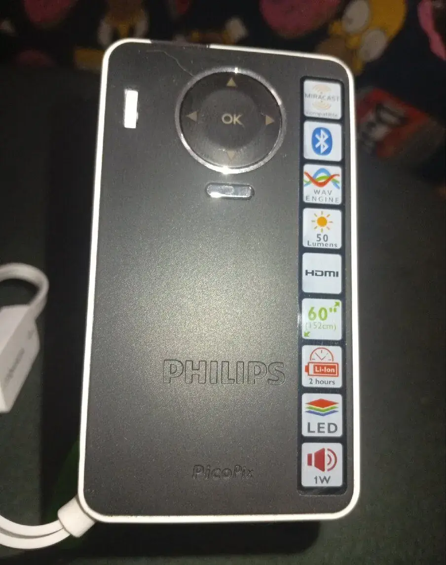 Mini projektor Philips.