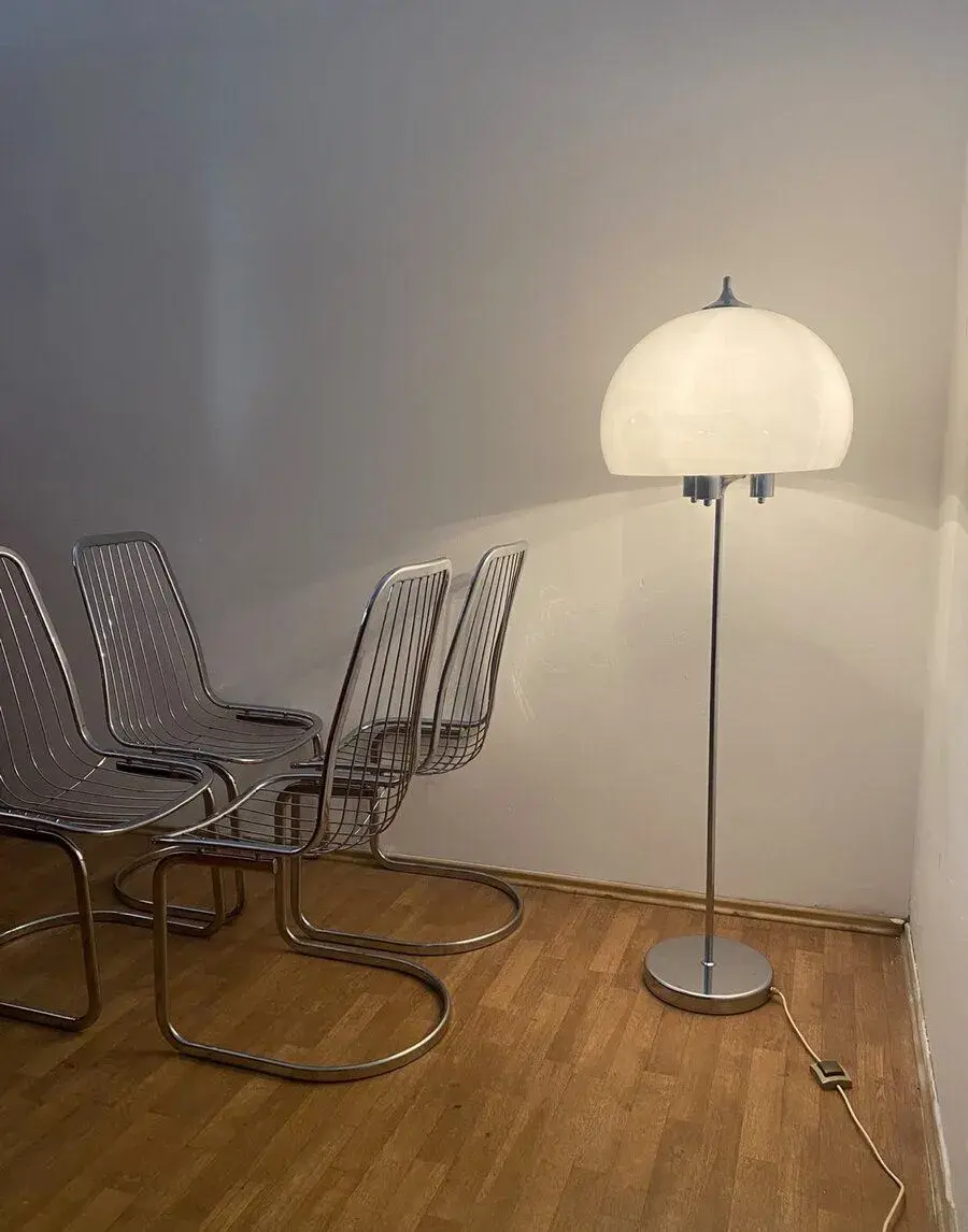 Retro lampa podlahová 1975 Space Age