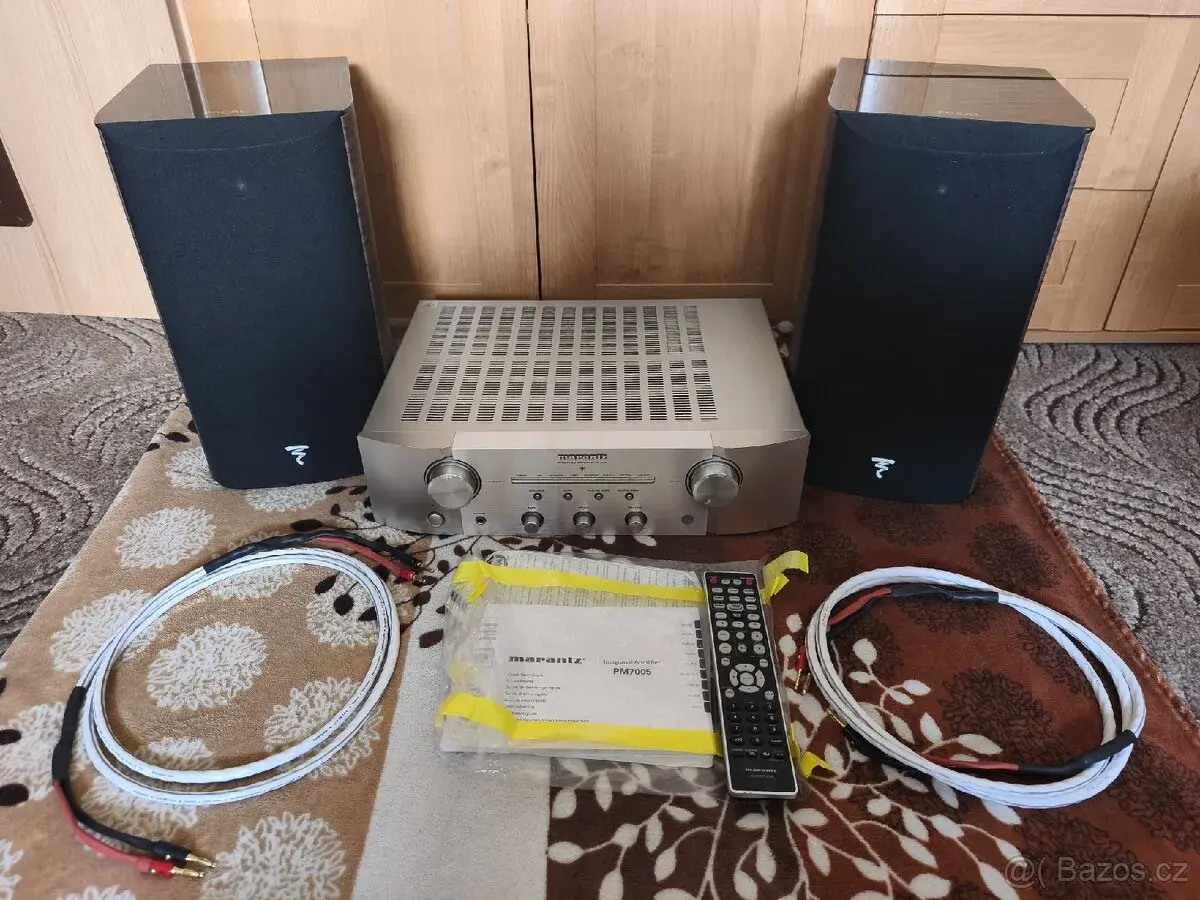 Stereo sestava Marantz nebo Audiolab + Focal