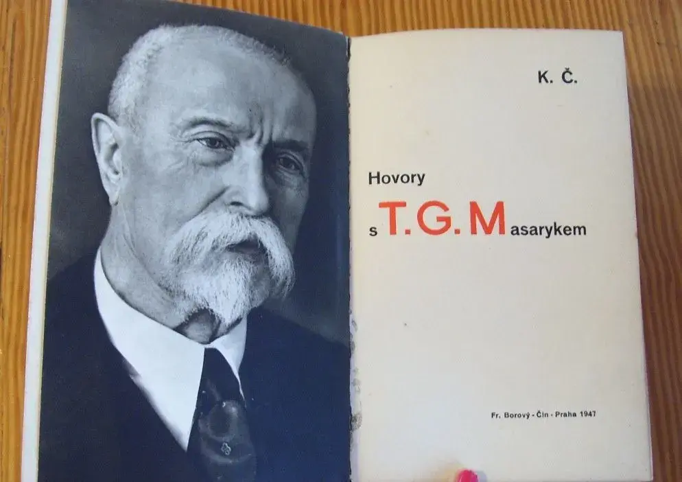 Hovory s T. G. Masarykem Karel Čapek Fr. Borový, Praha 1947