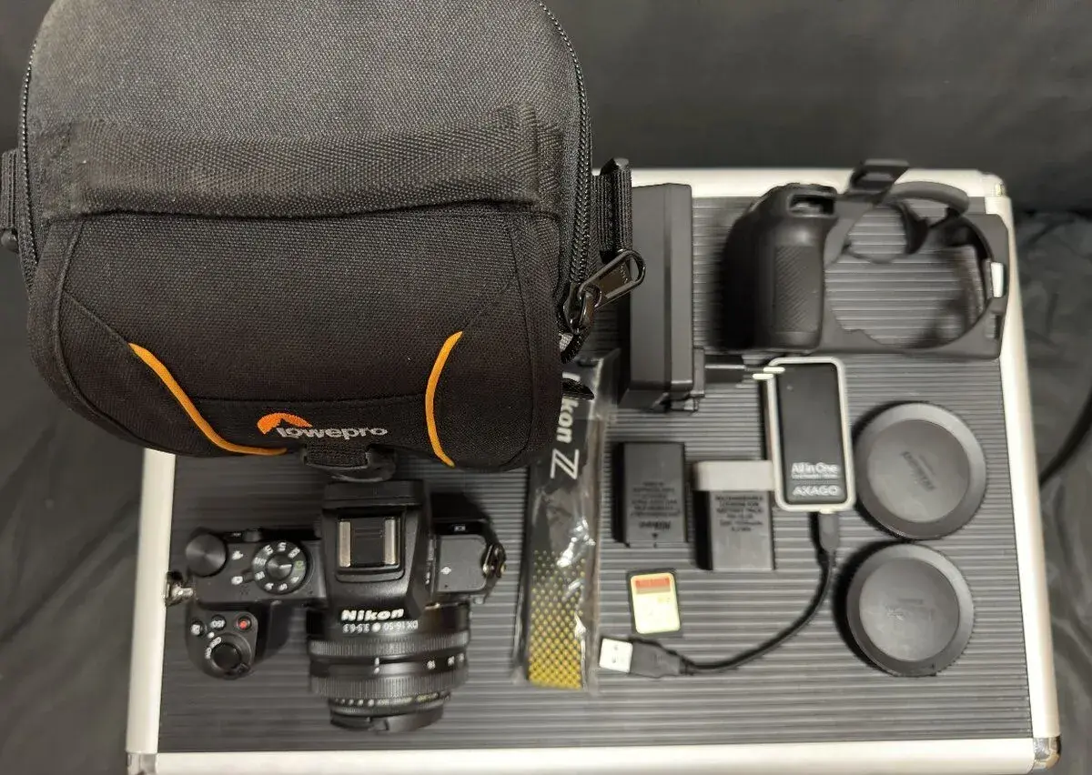 NIKON Z50 s příslušenstvím