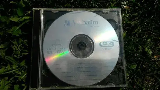 CD-RW Verbatim přepisovatelná