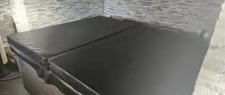 Kvalitní kožený termokryt na vířivku 210x180cm